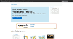 Desktop Screenshot of meineweltkarte.de